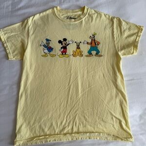 Disney Yellow Graphic T-Shirt